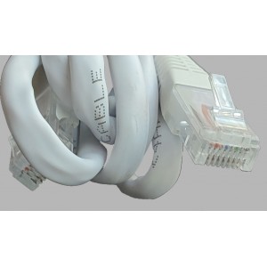 CABLE LAN PARA CONEXIÓN DE INTERNET / BLANCO / NEGRO / ( 2 METROS) / NUMERO DE PARTE 312-10071-01 / 312-50001-01 / 24AWG/4P CAT.5E / K0221K101V / K0221K101U / EN LA COMPRA POR MAYOREO MEJORAMOS EL PRECIO